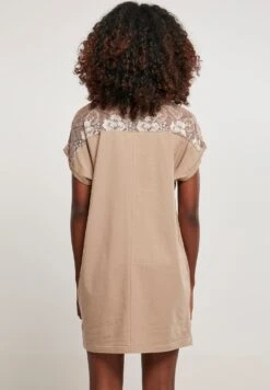 URBAN CLASSICS Ladies Lace Tee Dress - Jurk - Softtaupe 9 URBAN CLASSICS Ladies Lace Tee Dress - Jurk - Softtaupe -Urban Classics 8169457cfd6940a898a854ce229fa6fd