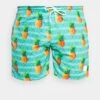 URBAN CLASSICS Pattern Swim - Zwemshorts - Mint