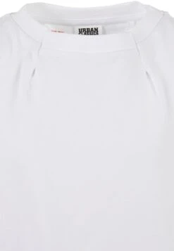 URBAN CLASSICS Pleat- T-Shirt Basic - White -Urban Classics 83af22aa5103437c8d3322a75c3fa1f0