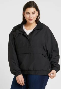 Ladies Panel Pull Over Jacket - Outdoorjas - Black