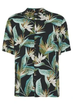 URBAN CLASSICS Blossoms - Overhemd - Black -Urban Classics 84daef534f8a4c27bbe366cf5015d3d1