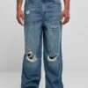 URBAN CLASSICS Distressed - Relaxed Fit Jeans - Mid Deepblue Destroyed Washed 2 URBAN CLASSICS Distressed - Relaxed Fit Jeans - Mid Deepblue Destroyed Washed -Urban Classics 856180d526424b1f8a3778c622a23bd9