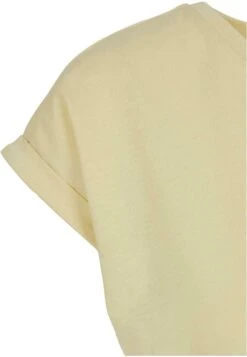 URBAN CLASSICS Extended Shoulder Tee - T-Shirt Basic - Softyellow -Urban Classics 85993bcdbe17413986e321d879868338