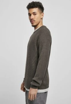 URBAN CLASSICS Ribbed Raglan Sweater - Trui - Blackbird -Urban Classics 859af68788e241c8b031ff82faaab250