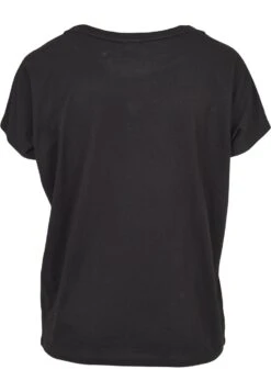 URBAN CLASSICS Ladies Basic Drop Shoulder - T-Shirt Basic - Black -Urban Classics 85a24ba97a6e494294bef3708cfcea5a