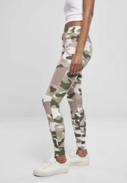 URBAN CLASSICS Tech - Legging - Duskrose Camo -Urban Classics 8618de86098d4a5199594f3e26eb96bd