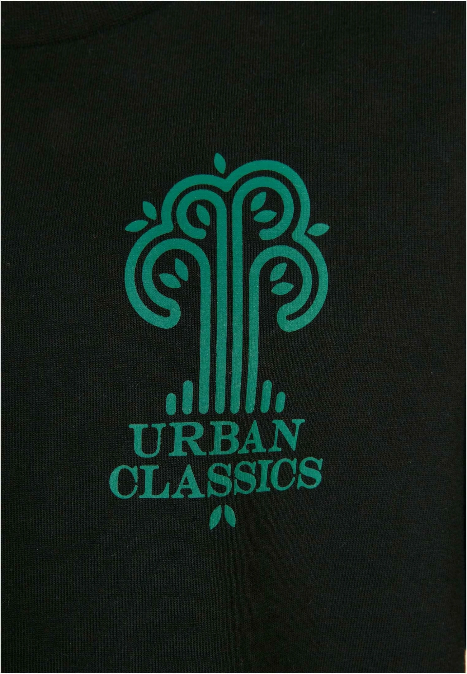 URBAN CLASSICS Logo Tee - T-Shirt Print - Black 5 URBAN CLASSICS Logo Tee - T-Shirt Print - Black - Afbeelding 3
