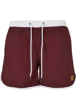 URBAN CLASSICS Retro - Zwemshorts - White Cherry