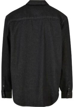 URBAN CLASSICS Pocket - Overhemd - Realblack Washed -Urban Classics 870a1af4e216478db6f7c5a38e68e052