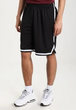 URBAN CLASSICS Shorts - Black/Black/White