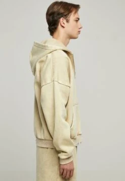 URBAN CLASSICS Sweater Met Rits - Unionbeige -Urban Classics 89df7f9f25da46fbb99fbfbb3717d9d0