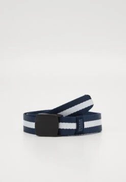 URBAN CLASSICS Centre Stripe Belt - Riem - Navy