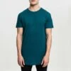 URBAN CLASSICS Shaped Long Do Not Use - T-Shirt Basic - Teal -Urban Classics 8a2aae45cb634a88a2c268785c266ac9