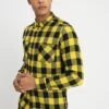 URBAN CLASSICS Checked - Overhemd - Yellow -Urban Classics 8abbbdfbec144a3e9510c256e93a7d4b