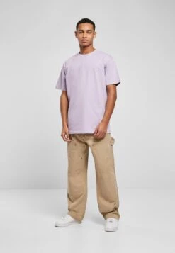 URBAN CLASSICS Heavy - T-Shirt Basic - Lilac -Urban Classics 8af34a8f05ff4fa6b935381c61204012