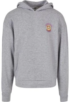 URBAN CLASSICS Big Peace Hoody - Hoodie - Grey