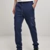 URBAN CLASSICS Commuter Sweatpants - Trainingsbroek - Dark Blue
