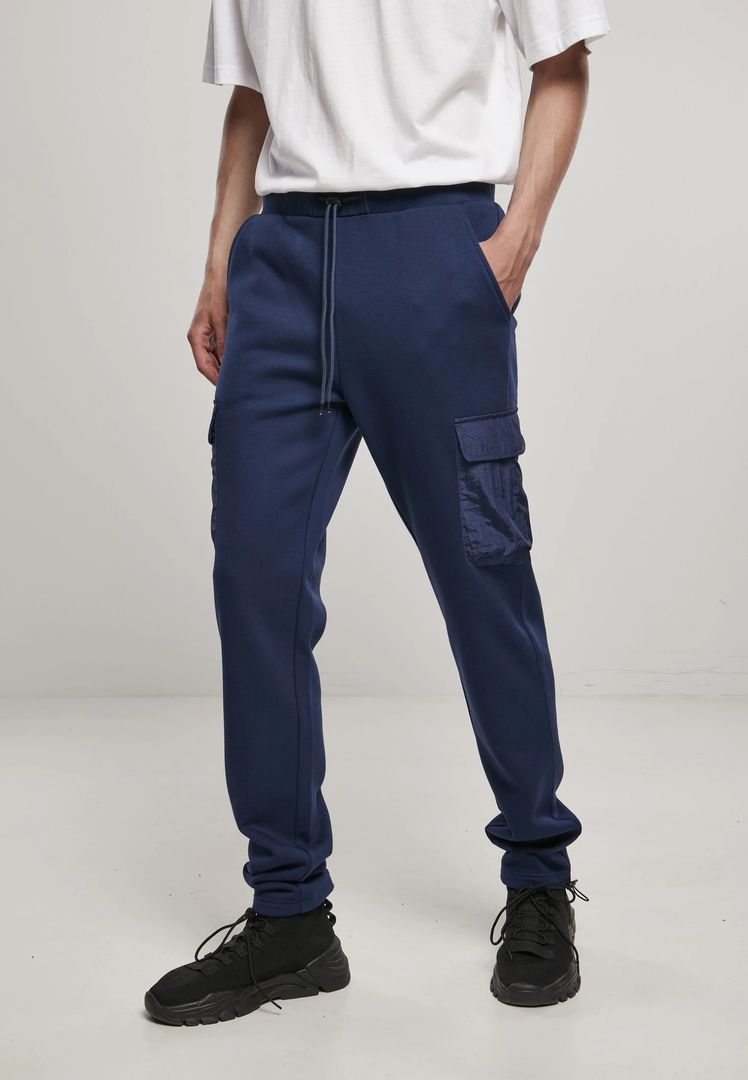 URBAN CLASSICS Commuter Sweatpants - Trainingsbroek - Dark Blue 3 URBAN CLASSICS Commuter Sweatpants - Trainingsbroek - Dark Blue