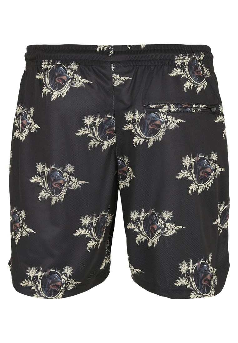 URBAN CLASSICS C&S Wl Whooo Mesh Shorts - Zwemshorts - Black/Mc 5 URBAN CLASSICS C&S Wl Whooo Mesh Shorts - Zwemshorts - Black/Mc - Afbeelding 3