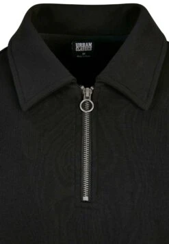 URBAN CLASSICS Collar Crew - Poloshirt - Black -Urban Classics 8bfd83735c87409d90012c7a4a4287a5