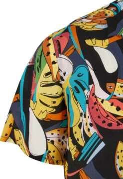 URBAN CLASSICS Aop Resort - Overhemd - Toucans -Urban Classics 8ce3d06208934aceacfabfb683b9e55d
