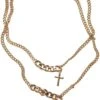 URBAN CLASSICS Cross- Ketting - Gold-Coloured