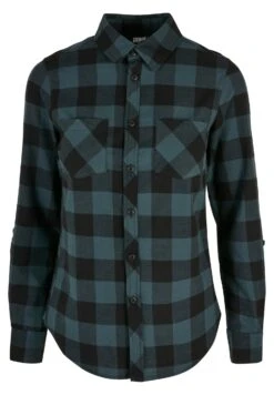 URBAN CLASSICS Overhemdblouse - Jasper Black -Urban Classics 8e1c7baacf454d7194e83d44638fa9db