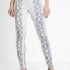 URBAN CLASSICS Ladies Animal Stretch Pants - Jeans Skinny Fit - Offwhite -Urban Classics 8f7de62afed64b0896bf74b31d632460