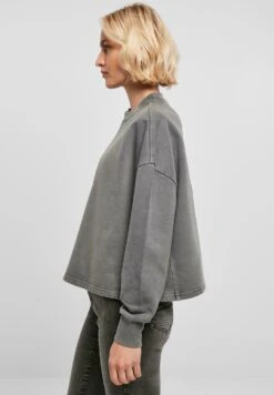 URBAN CLASSICS Heavy Terry Garment Dye Crewneck - Sweater - Darkshadow -Urban Classics 8fd12826dba94170b67d202aa4fdc04e