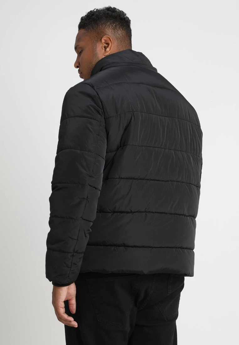URBAN CLASSICS Hooded Puffer Jacket- Winterjas - Black 6 URBAN CLASSICS Hooded Puffer Jacket- Winterjas - Black - Afbeelding 4