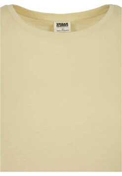 URBAN CLASSICS Extended Shoulder Tee - T-Shirt Basic - Softyellow -Urban Classics 907f6c8f3af04bf29a213576e5b005fd