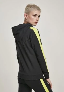 URBAN CLASSICS Hoodie - Black/Electriclime -Urban Classics 90ac2792a63945f6a253b211283a6d72
