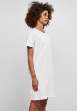 URBAN CLASSICS Ladies Recycled Cotton Boxy Tee Dress - Jerseyjurk - White -Urban Classics 91492431bd1b4bebbd5302b8ef456e64