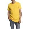 URBAN CLASSICS Shaped Long Do Not Use - T-Shirt Basic - Powderyellow