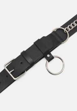 URBAN CLASSICS Chain Imitation Belt Unisex - Riem - Black/Silver-Coloured -Urban Classics 91eb1a5f5a694cd7a9f3838b34aa817f