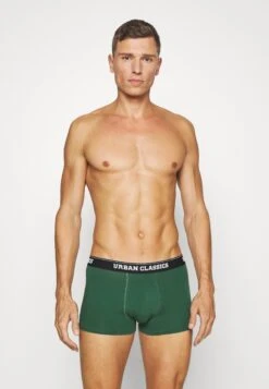 URBAN CLASSICS Boxer Shorts 3 Pack - Onderbroeken - Darkgreen/Black -Urban Classics 92153ceb1683457198a5b6a8db0f5276