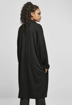 URBAN CLASSICS Modal Terry Oversized- Mantel - Black -Urban Classics 93b94ff9801f4678861e3ee7cc765675