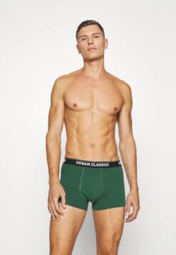 URBAN CLASSICS Boxer Shorts 3 Pack - Onderbroeken - Grey /Darkgreen/Black -Urban Classics 94bec40350594c60b32bcd99d9c1df8a