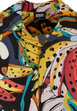 URBAN CLASSICS Aop Resort - Overhemd - Toucans -Urban Classics 9511050521d547da9dea2cfd60f3190b
