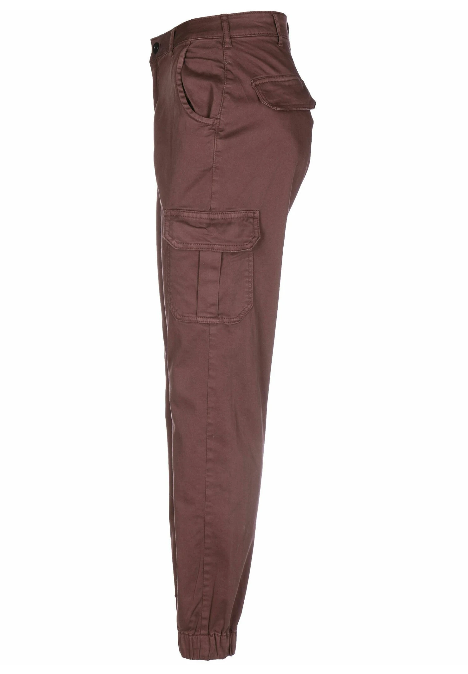 URBAN CLASSICS High Waist - Cargobroek - Cherry 4 URBAN CLASSICS High Waist - Cargobroek - Cherry - Afbeelding 2