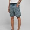 URBAN CLASSICS Organic Denim Bermuda Shorts - Jeansshort - Light Skyblue Acid Washed -Urban Classics 96543d56b2e841d98a410abe997bf5f1