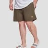 URBAN CLASSICS Block - Zwemshorts - Olive