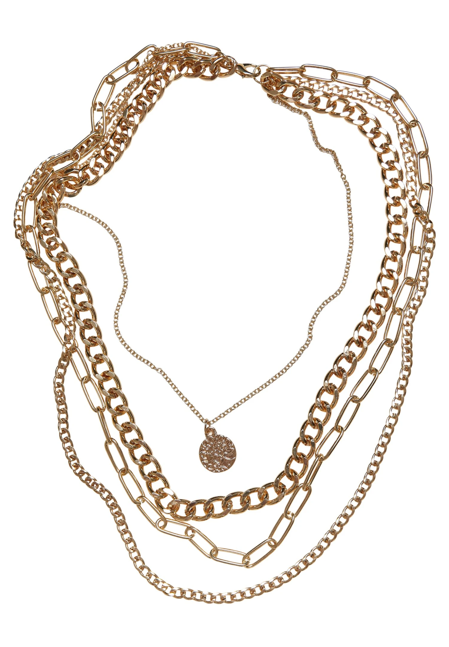 URBAN CLASSICS Ketting - Gold 3 URBAN CLASSICS Ketting - Gold