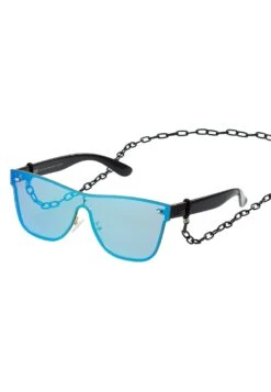 URBAN CLASSICS Sunglasses - Zonnebril - Black/Blue -Urban Classics 97c096e6fa8640bda9cb3b57cf33137d