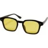 URBAN CLASSICS Maui - Zonnebril - Black Yellow -Urban Classics 97e17183a1594f0ca0fdad5364802f25