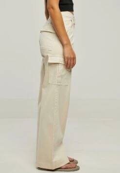 URBAN CLASSICS Wide Leg Twill - Cargobroek - Whitesand 14 URBAN CLASSICS Wide Leg Twill - Cargobroek - Whitesand -Urban Classics 994d6dd0e5ae4495b53cde22bf08557c