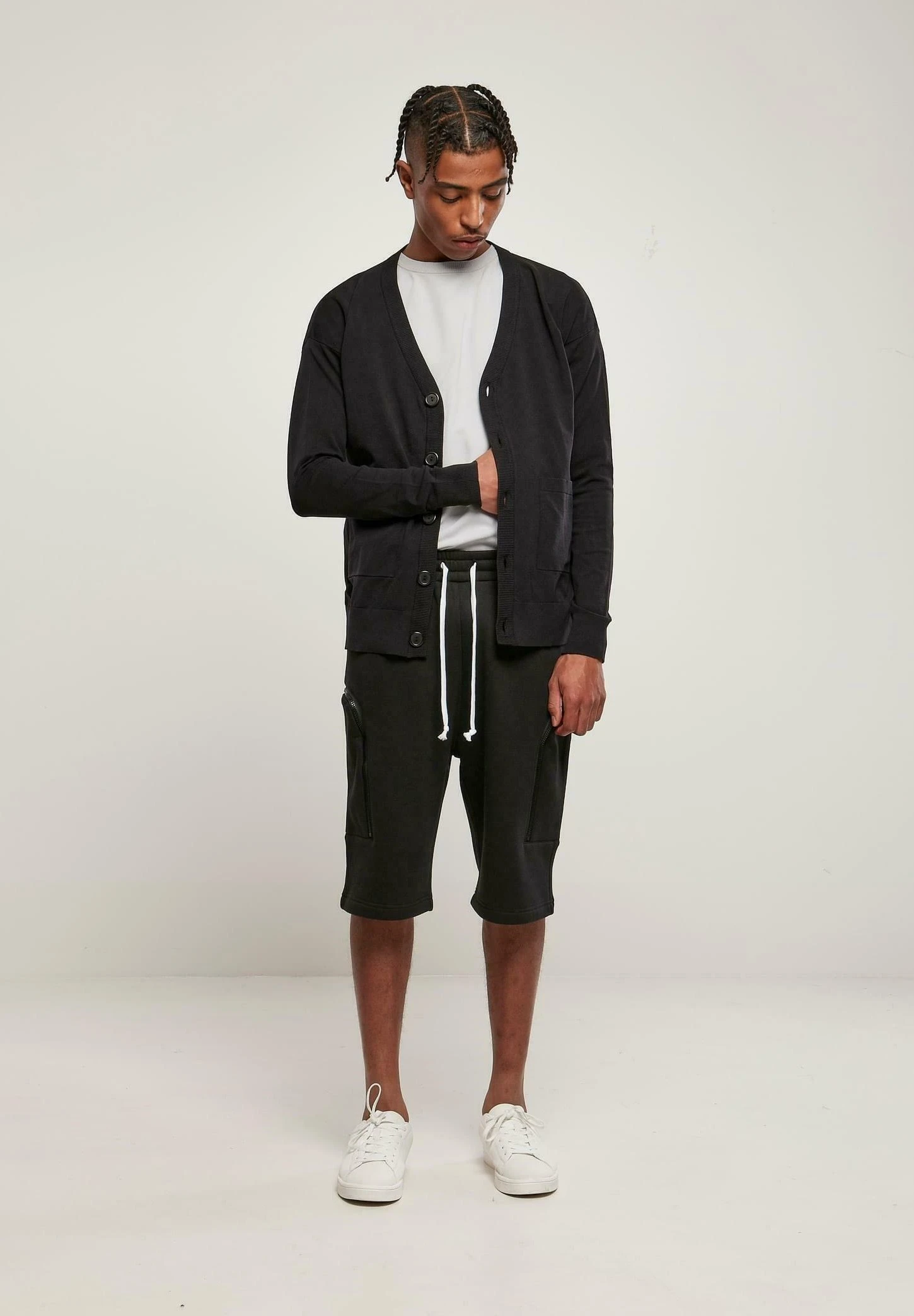 URBAN CLASSICS Fine - Vest - Black 4 URBAN CLASSICS Fine - Vest - Black - Afbeelding 2