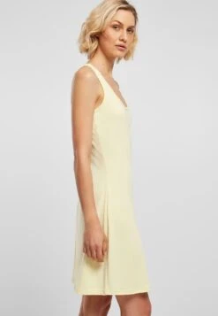 URBAN CLASSICS Racer- Etui-Jurk - Softyellow -Urban Classics 9979f0aaa66f486ca261a5b98f3ca18c