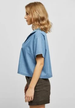 URBAN CLASSICS Resort - Overhemdblouse - Skyblue Washed -Urban Classics 9a333dc1f1464f53b229a9d76bff2a43
