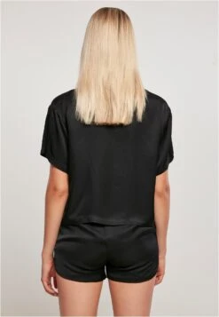 URBAN CLASSICS Overhemdblouse - Black 9 URBAN CLASSICS Overhemdblouse - Black -Urban Classics 9a451bb65017496f81e2723a5b3ad1cb